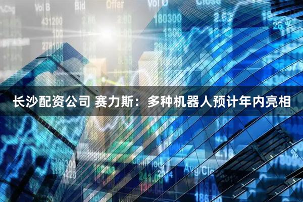 长沙配资公司 赛力斯：多种机器人预计年内亮相